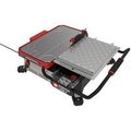 Porter-Cable PORTER-CABLE PCE980 Table Top Wet Tile Saw, 20 V, 17 in Cutting, 17-1/2 in Ripping, Black/Gray/Red PCE980